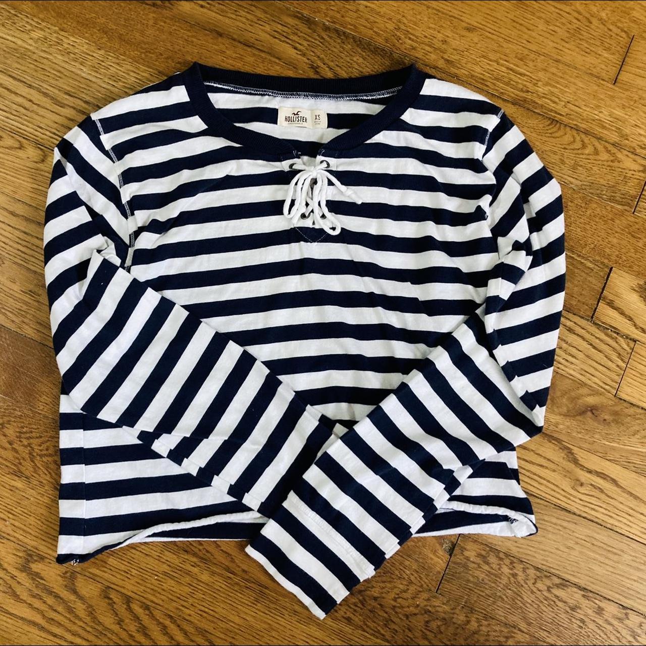 Hollister Nautical Crop Yacht LIFE. Or kiddie pool... Depop