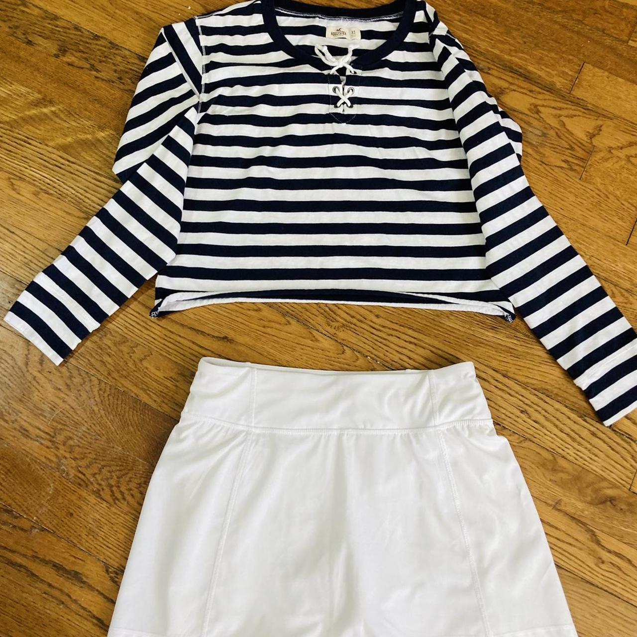 Hollister Nautical Crop Yacht LIFE. Or kiddie pool... Depop