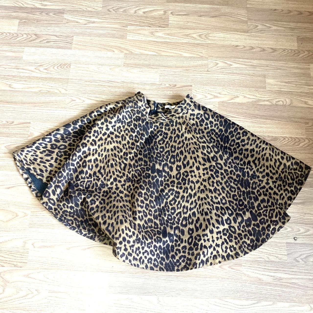 Leopard clearance circle skirt