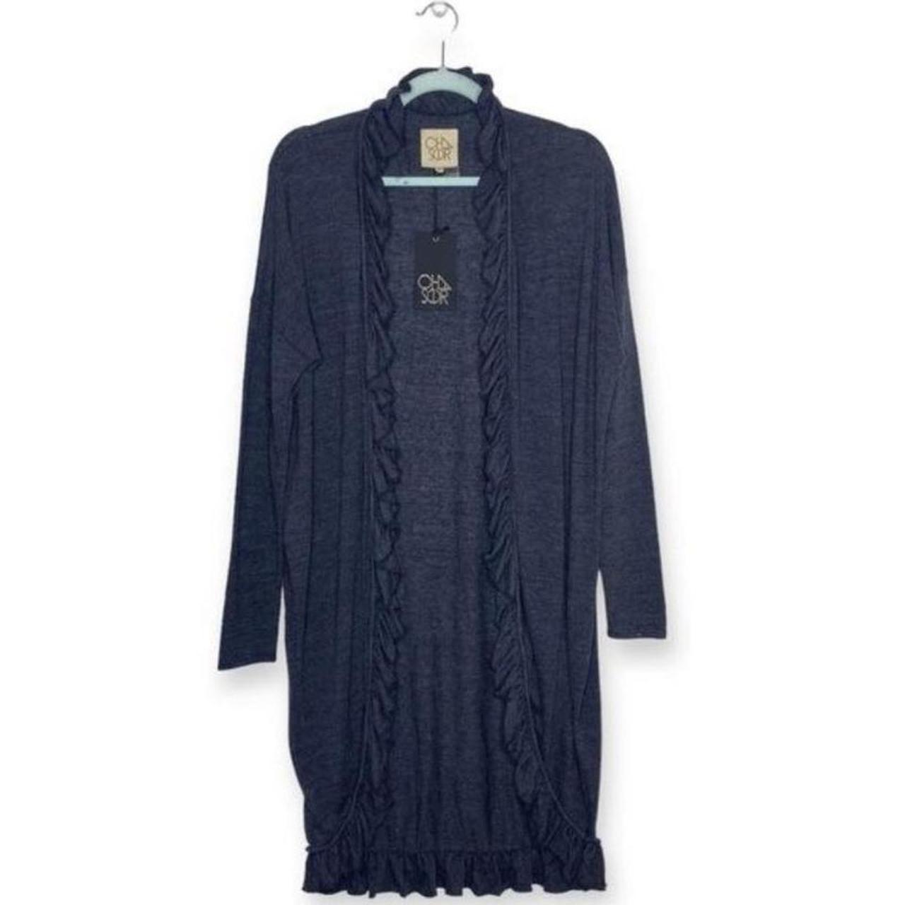 Ruffle 2025 duster cardigan