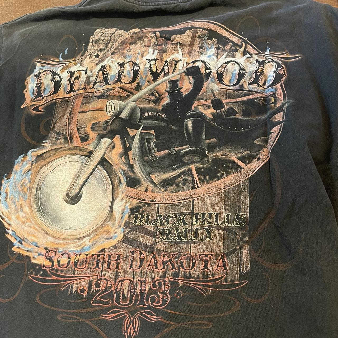 Deadwood motorcycle shirt size xl #harleydavidson... - Depop