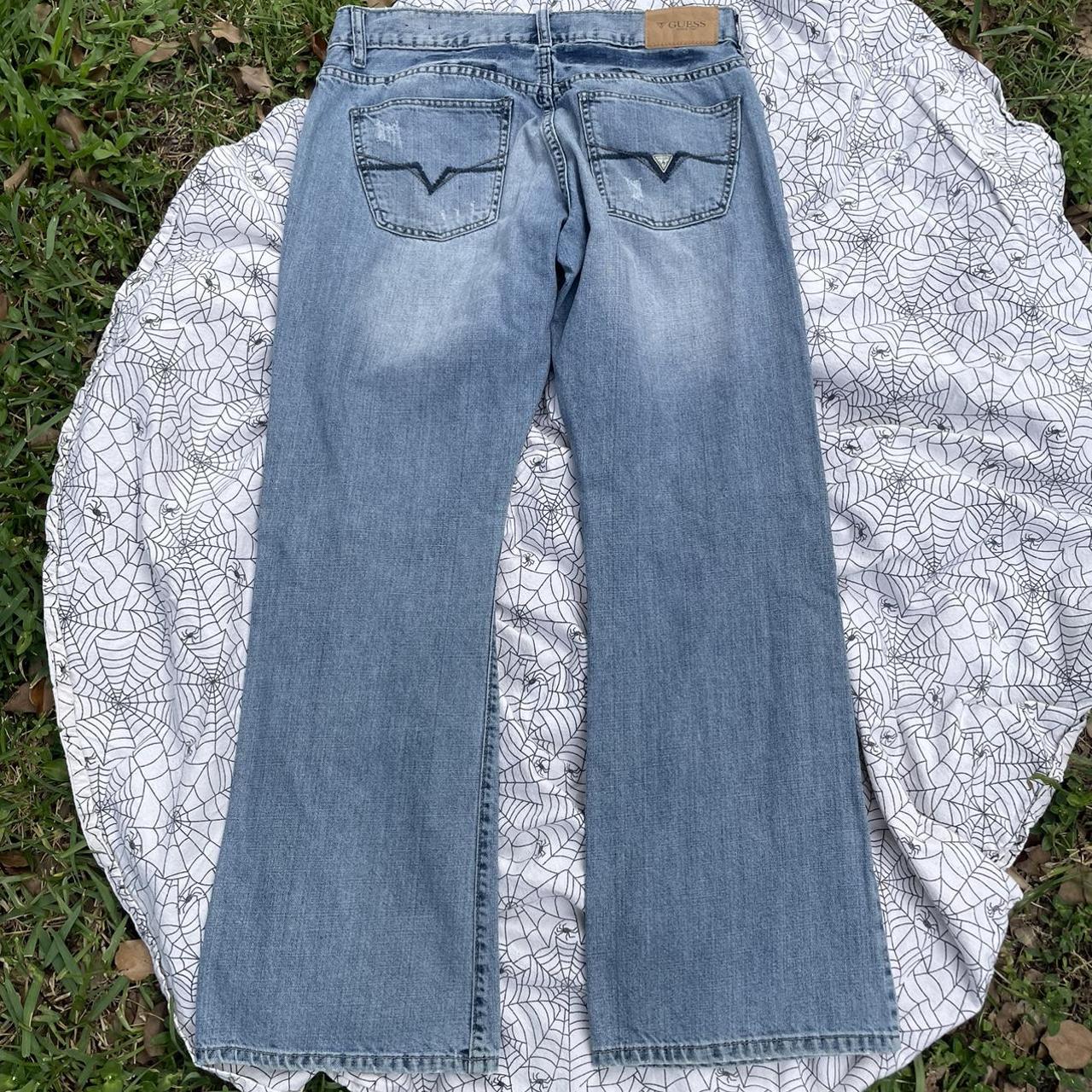 Flared / relaxed guess jeans 34x32 vintage... Depop