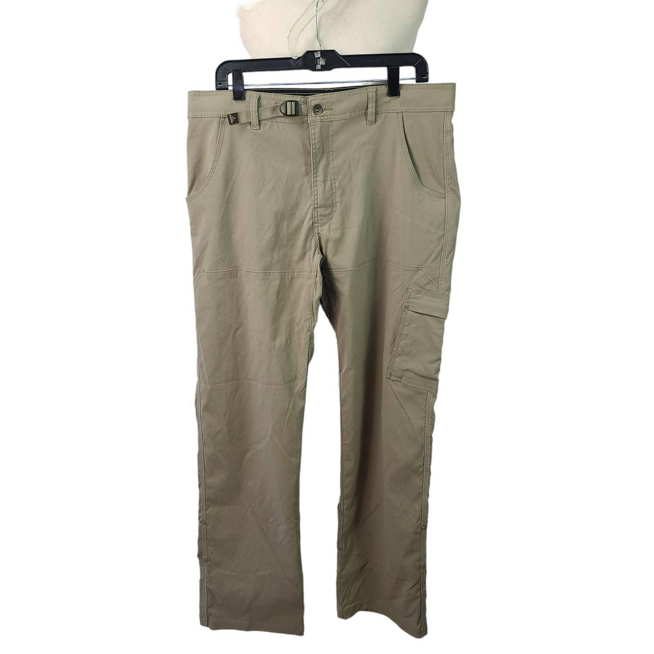 Prana Khaki Sandbar Zion Hiking Outdoor Everyday - Depop