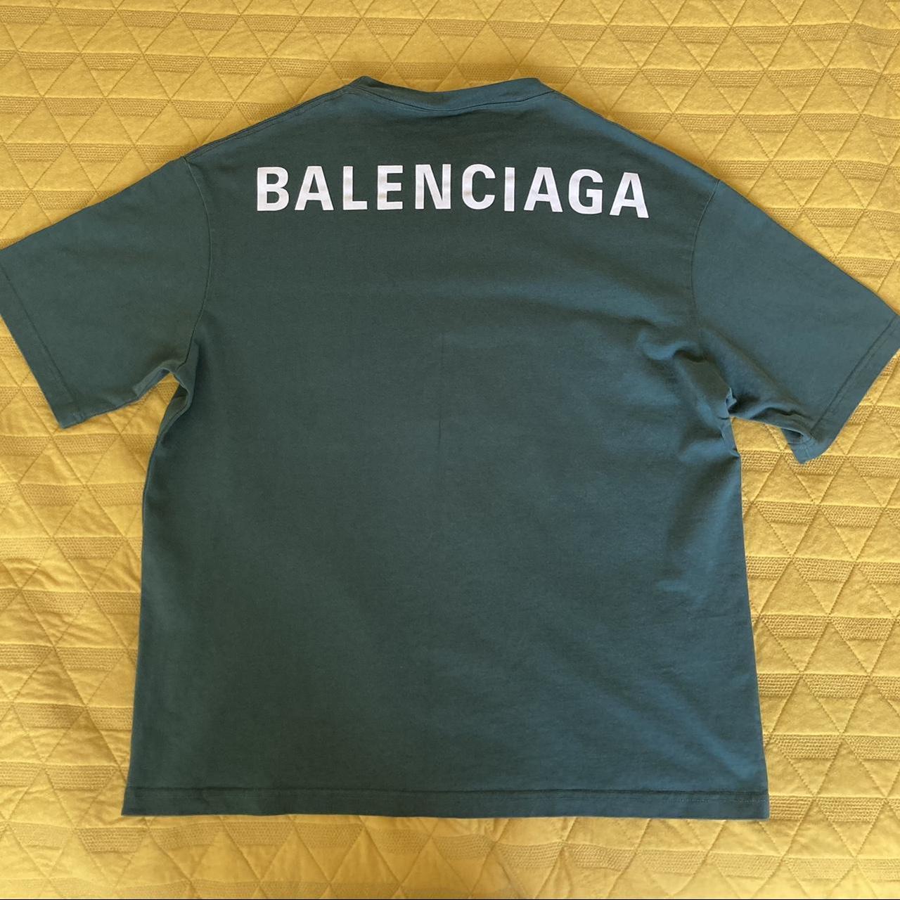neon green balenciaga shirt