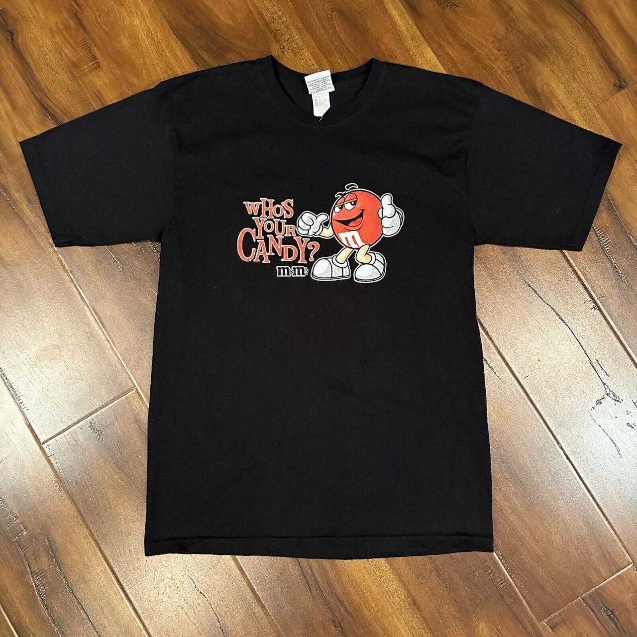Vintage M&M's Who's your Candy red M&m tshirt... Depop