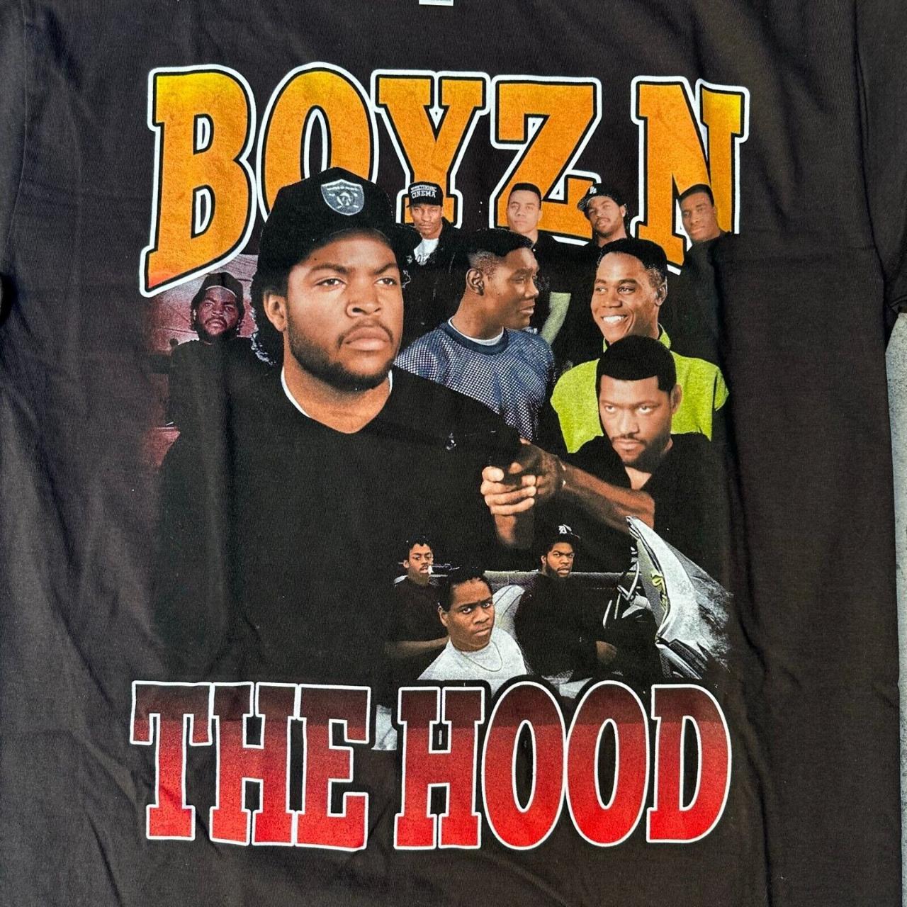 Boyz n the Hood Ice Cube Rap Tee Movie Vintage Style... - Depop