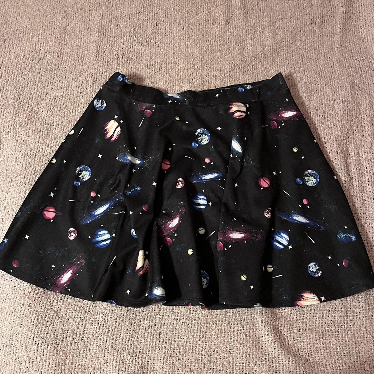 Hot topic galaxy 2025 skirt