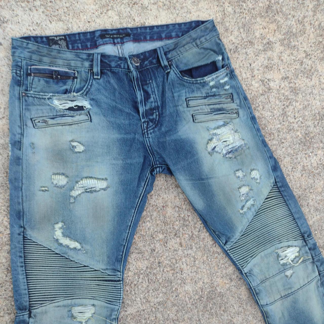 Cult of Individuality Men's Blue Jeans (3)
