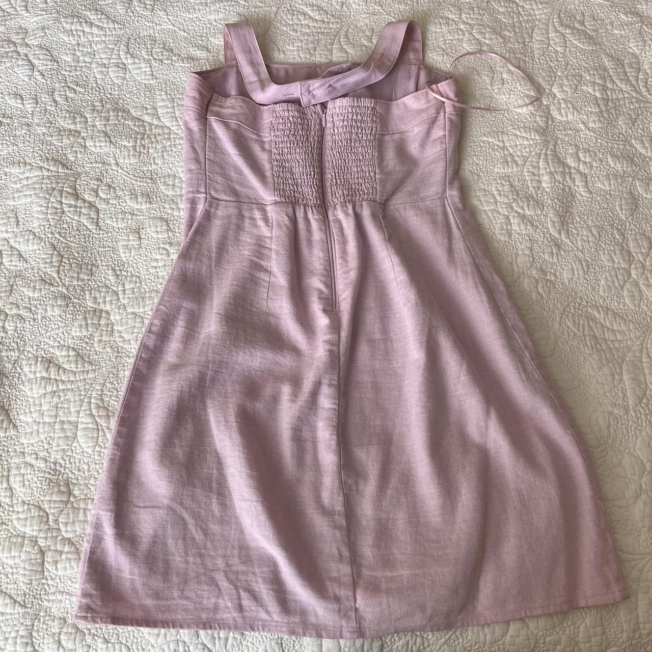 Abercrombie & Fitch Women's Pink and Purple Dress | Depop