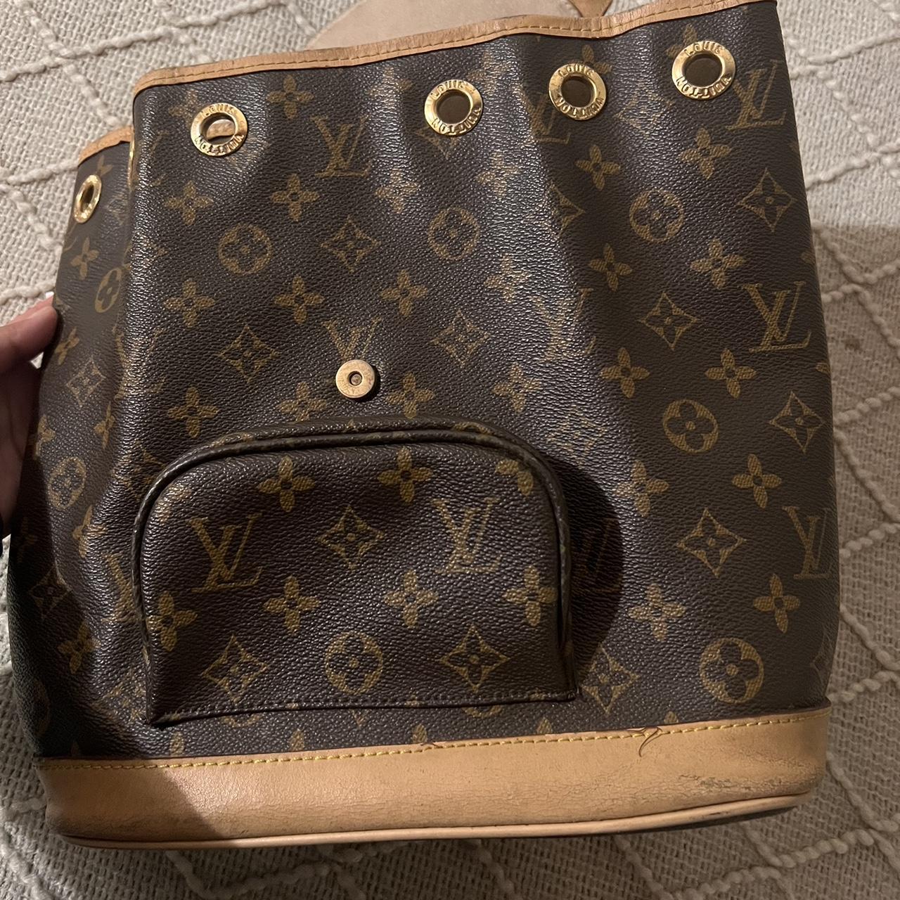 Louis Vuitton backpack. The bottom of the bag needs - Depop