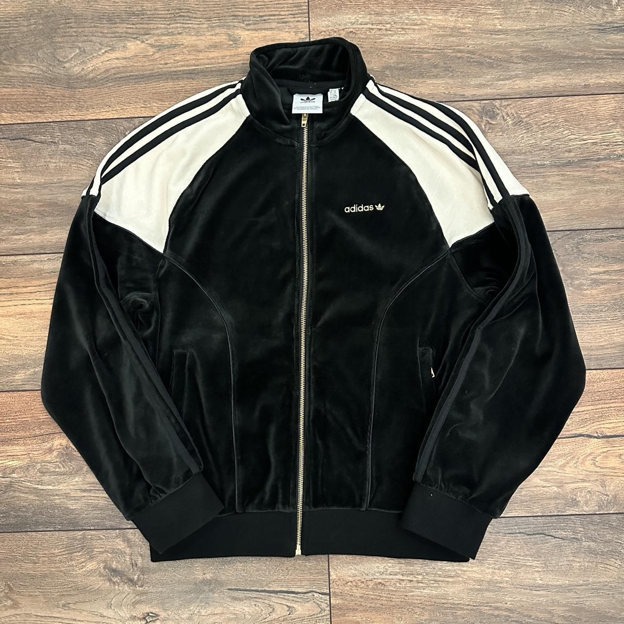 Adidas Velour Track Jacket. Brand New without tags.... - Depop