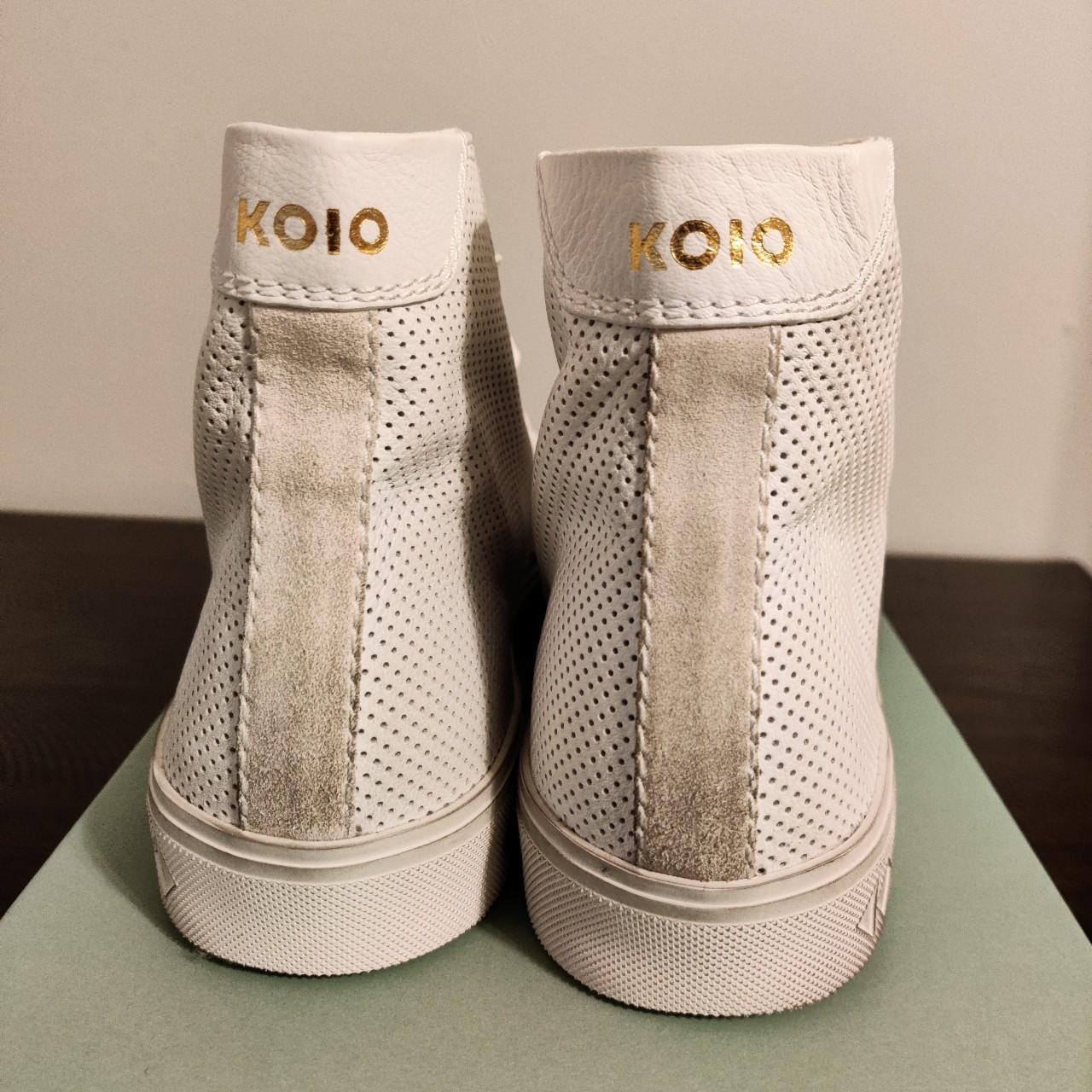 koio white sneakers