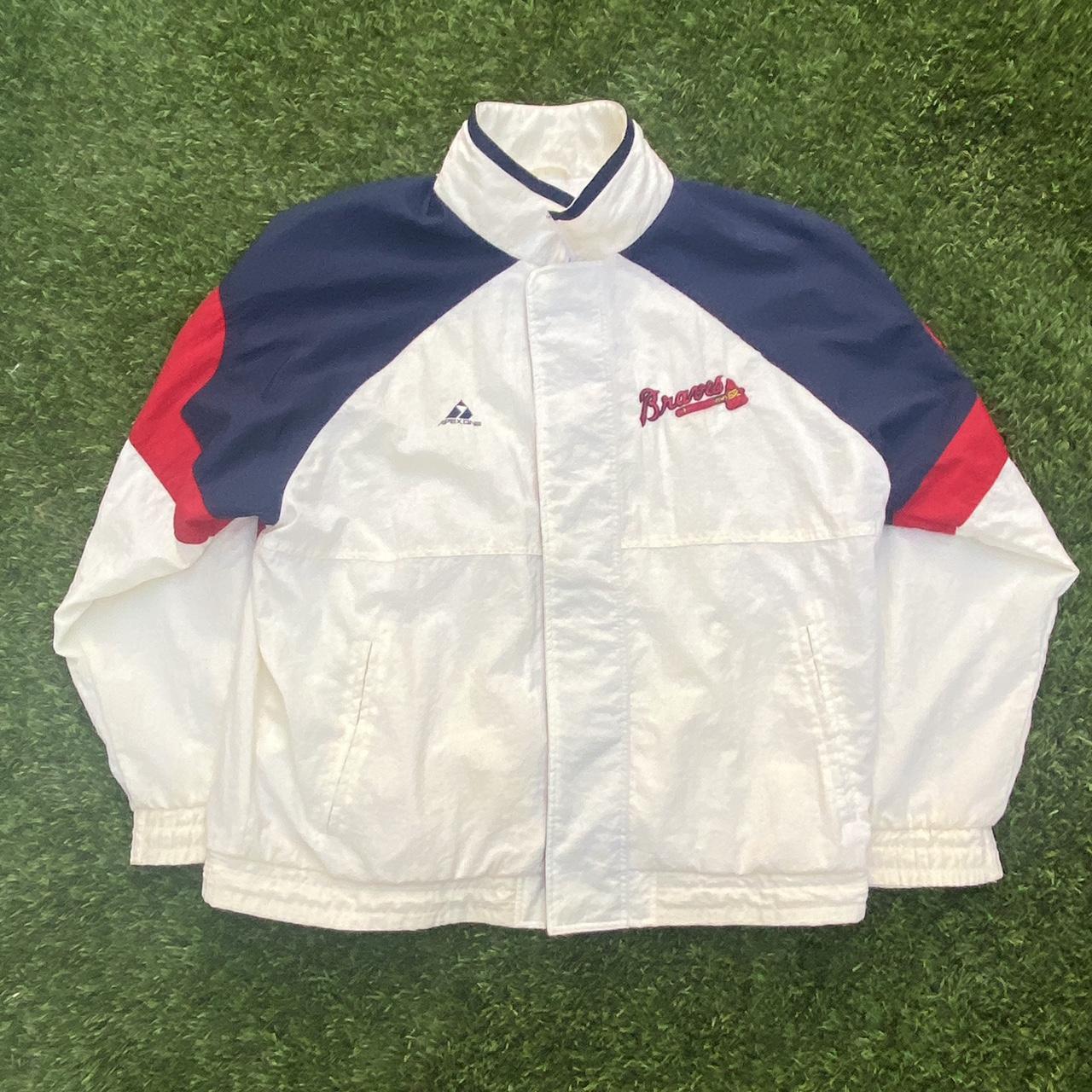 Atlanta Braves Apex One Jacket #vintagejacket #mlb... - Depop