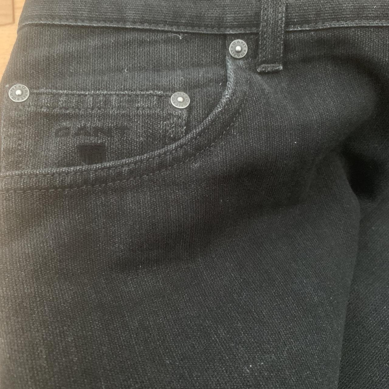 GANT 'Jason' Regular Fit Jeans - Black Denim - Size... - Depop