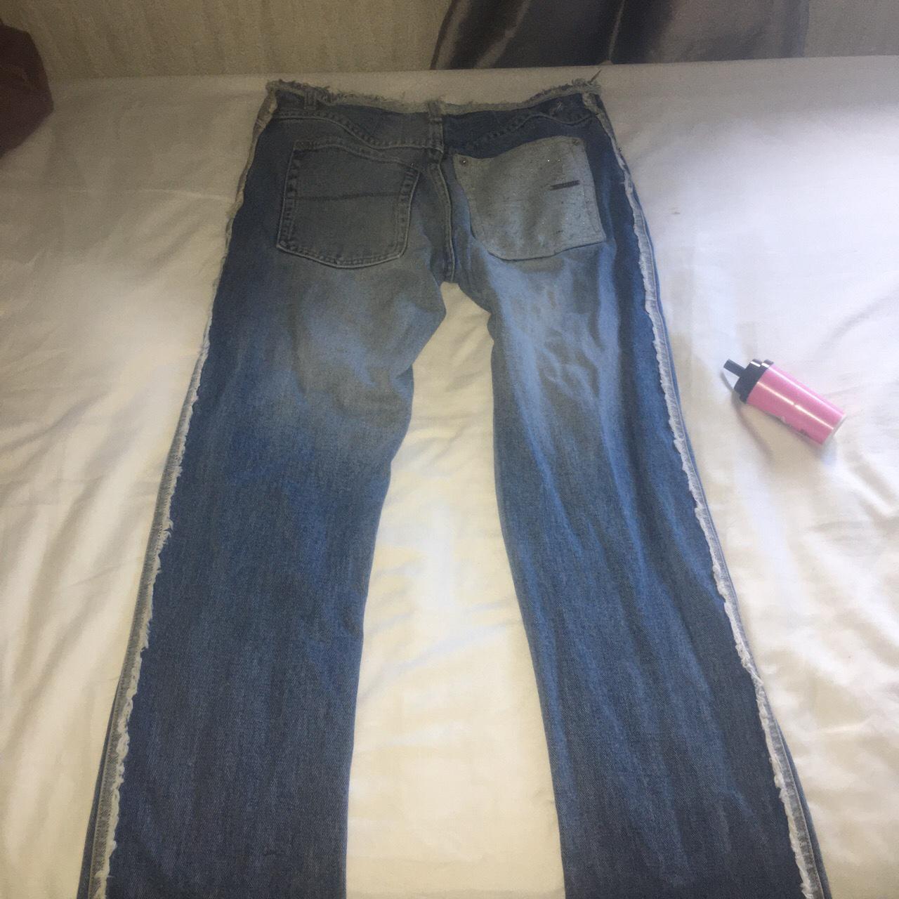 LOW RISE Ted baker 2000s jeans nice details size 6-8... - Depop