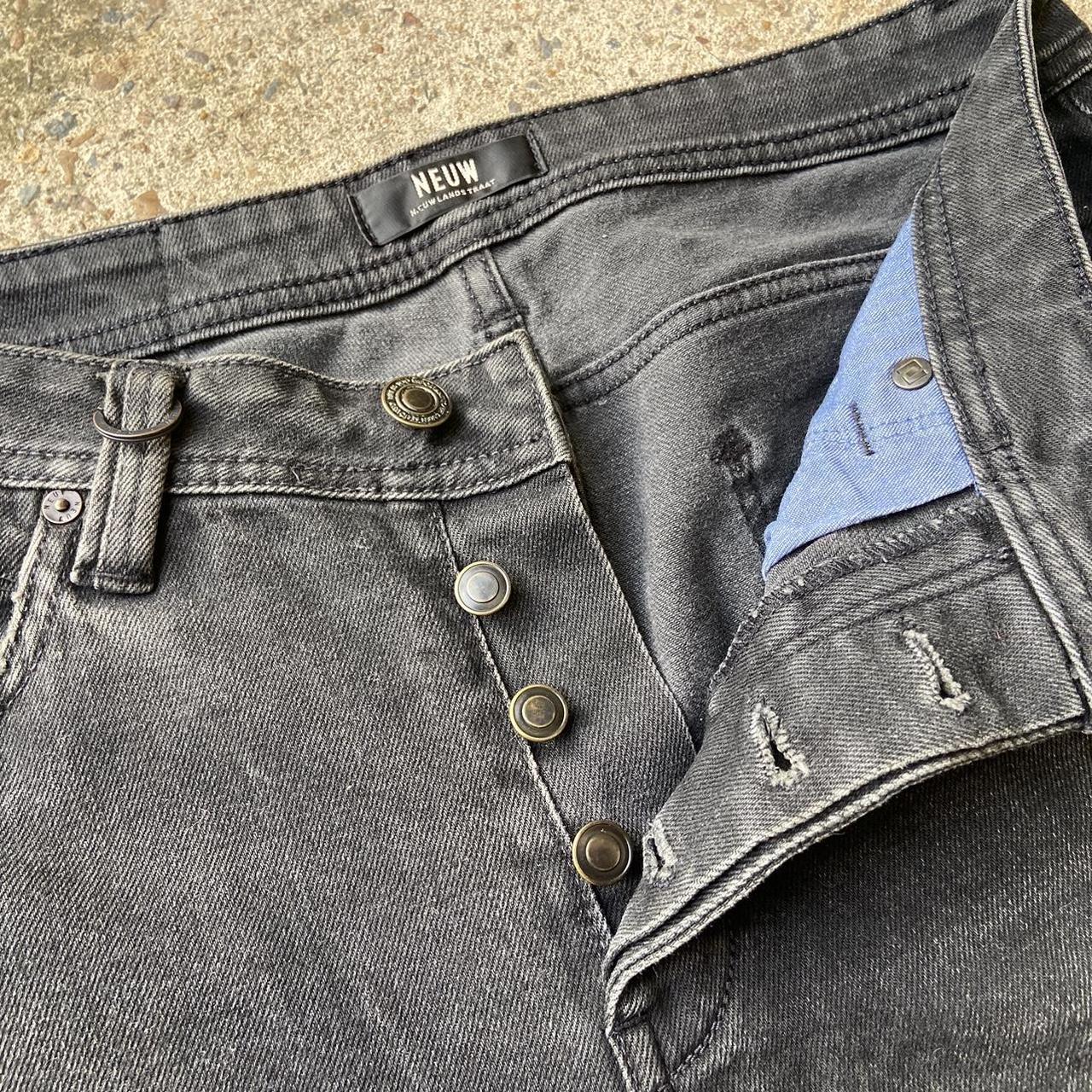 Neuw Denim Men’s Iggy Skinny Black Wash Jeans,