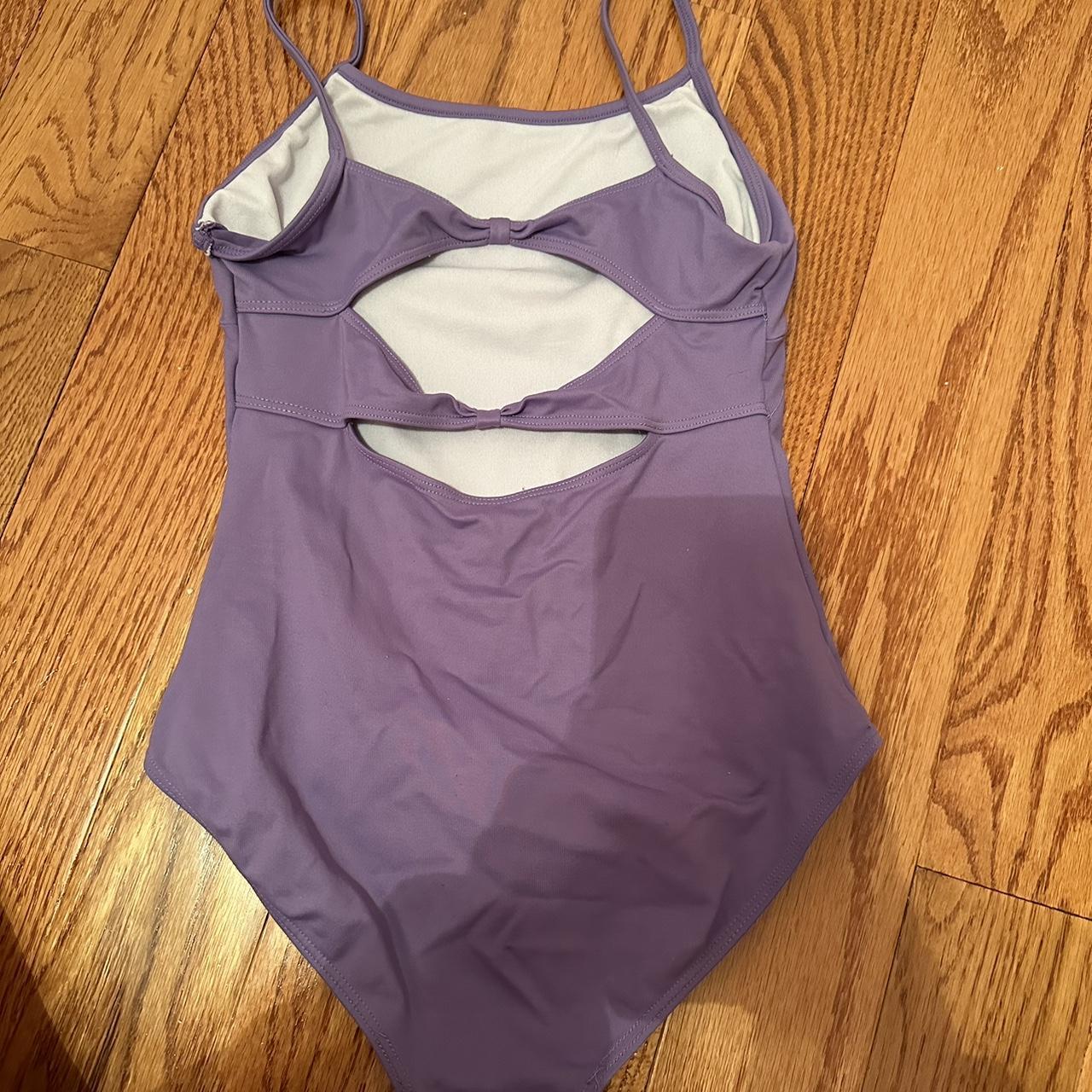 Capezio Women's Navy and Purple Underwear Depop