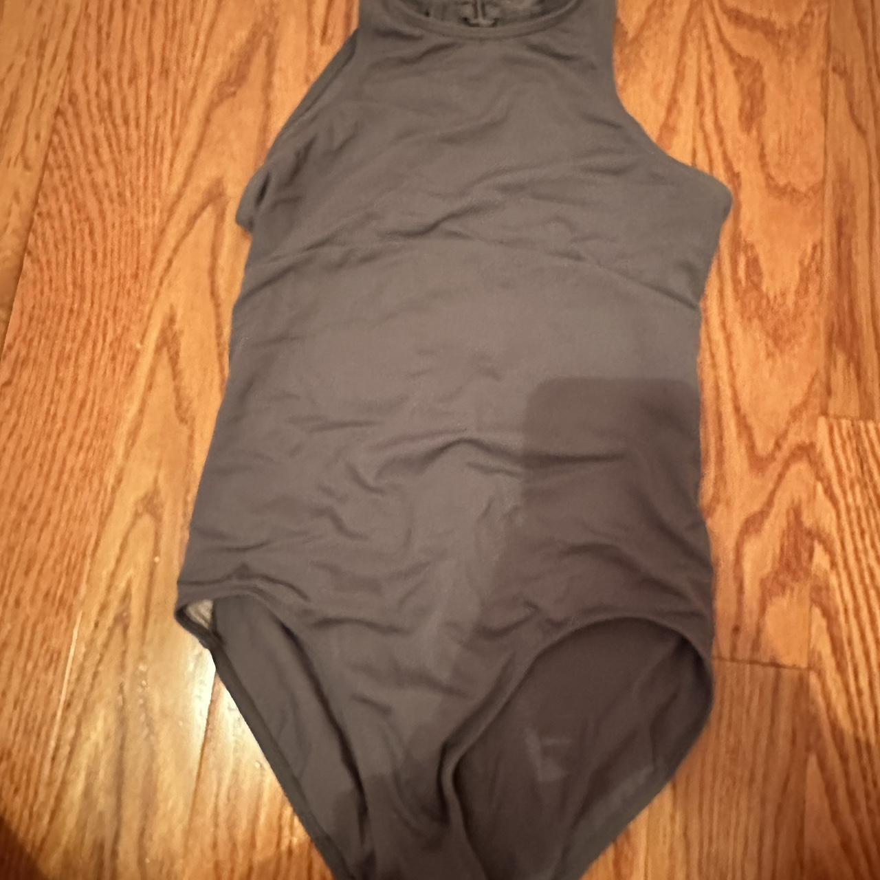 Capezio Women's Grey and Green Underwear Depop