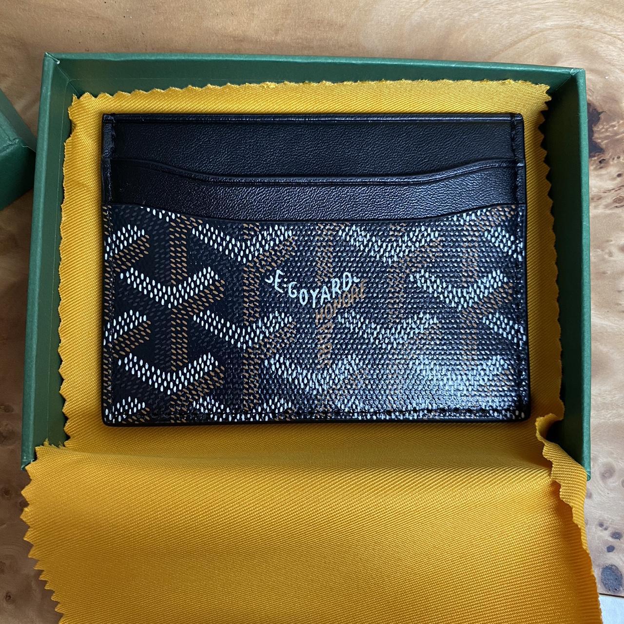 Goyard Cardholder Leather Comes with Box Brand New Depop