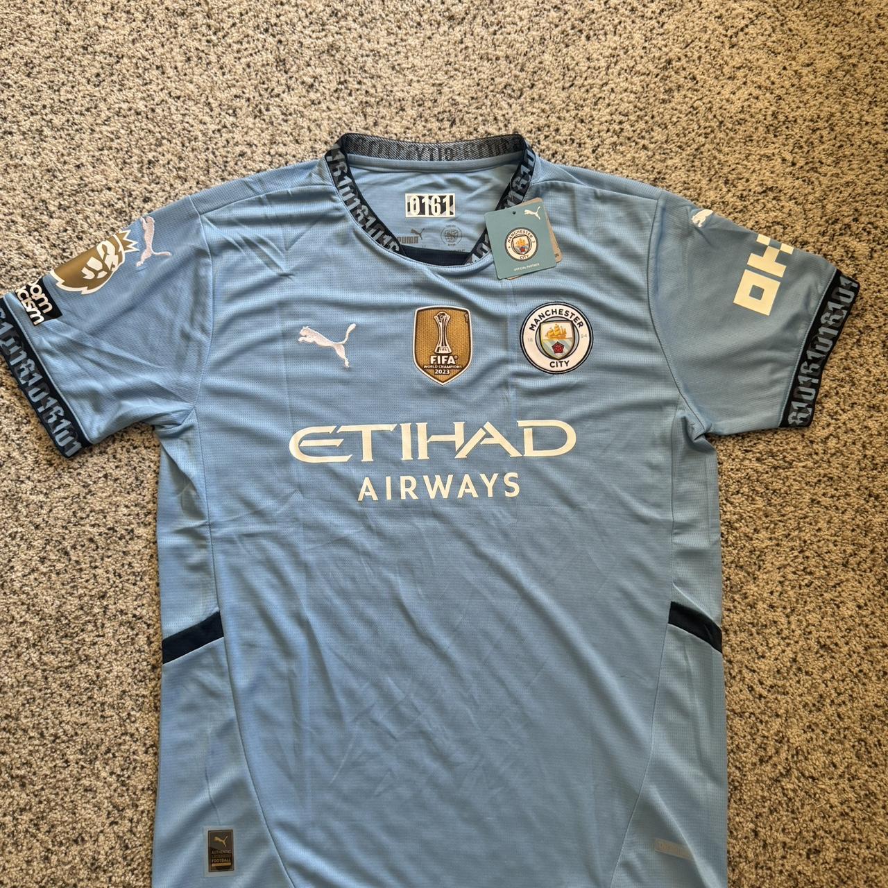 Manchester City Home Jersey 24/25, Haaland #9,