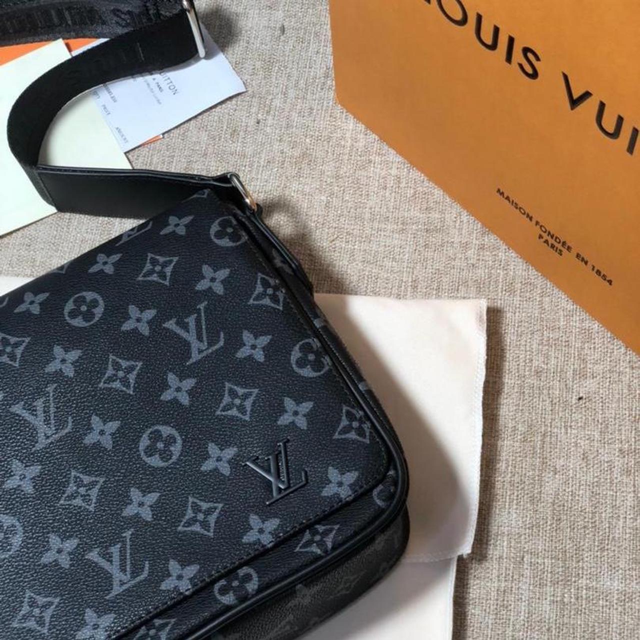 Louis Vuitton Men's Black Bag | Depop