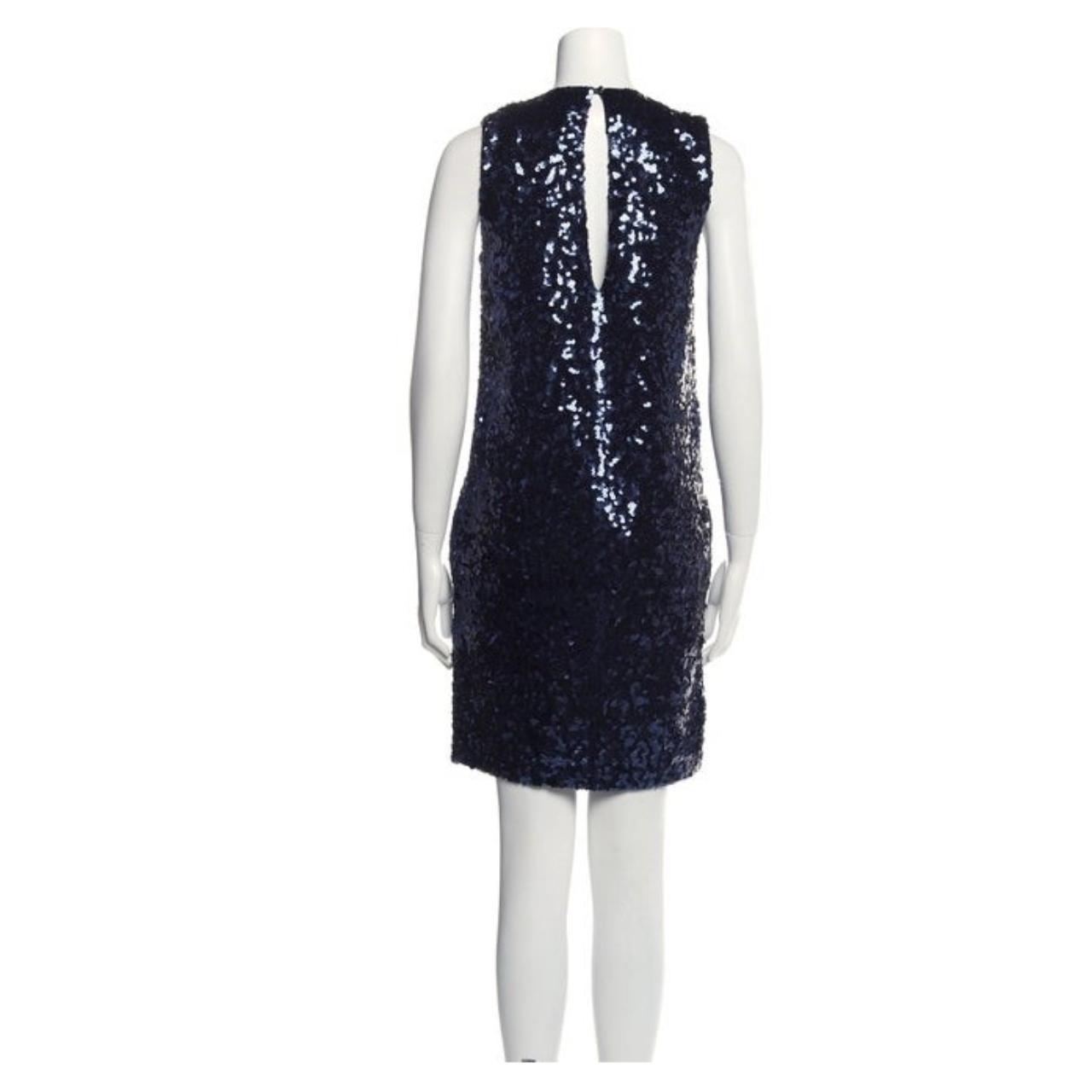 By Malene Birger Blue Sequin Sleek Nuggaz Party Depop