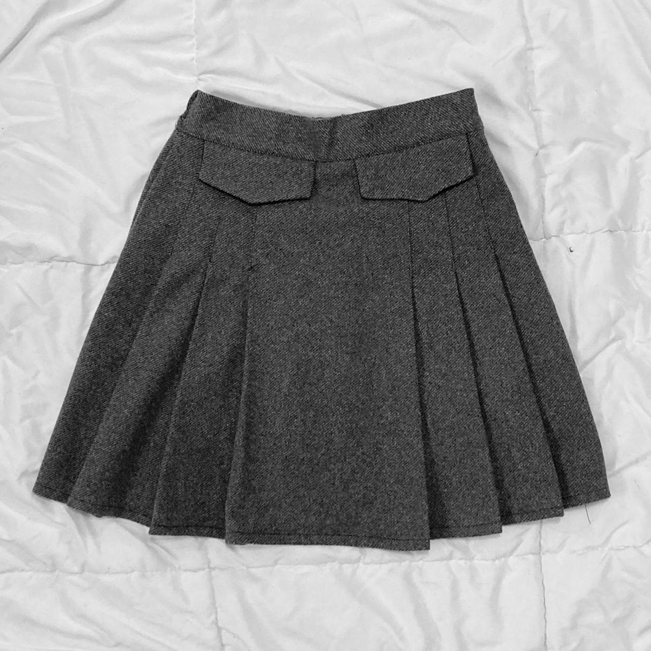 Light academia pleated skirt ‼️depop payment... - Depop