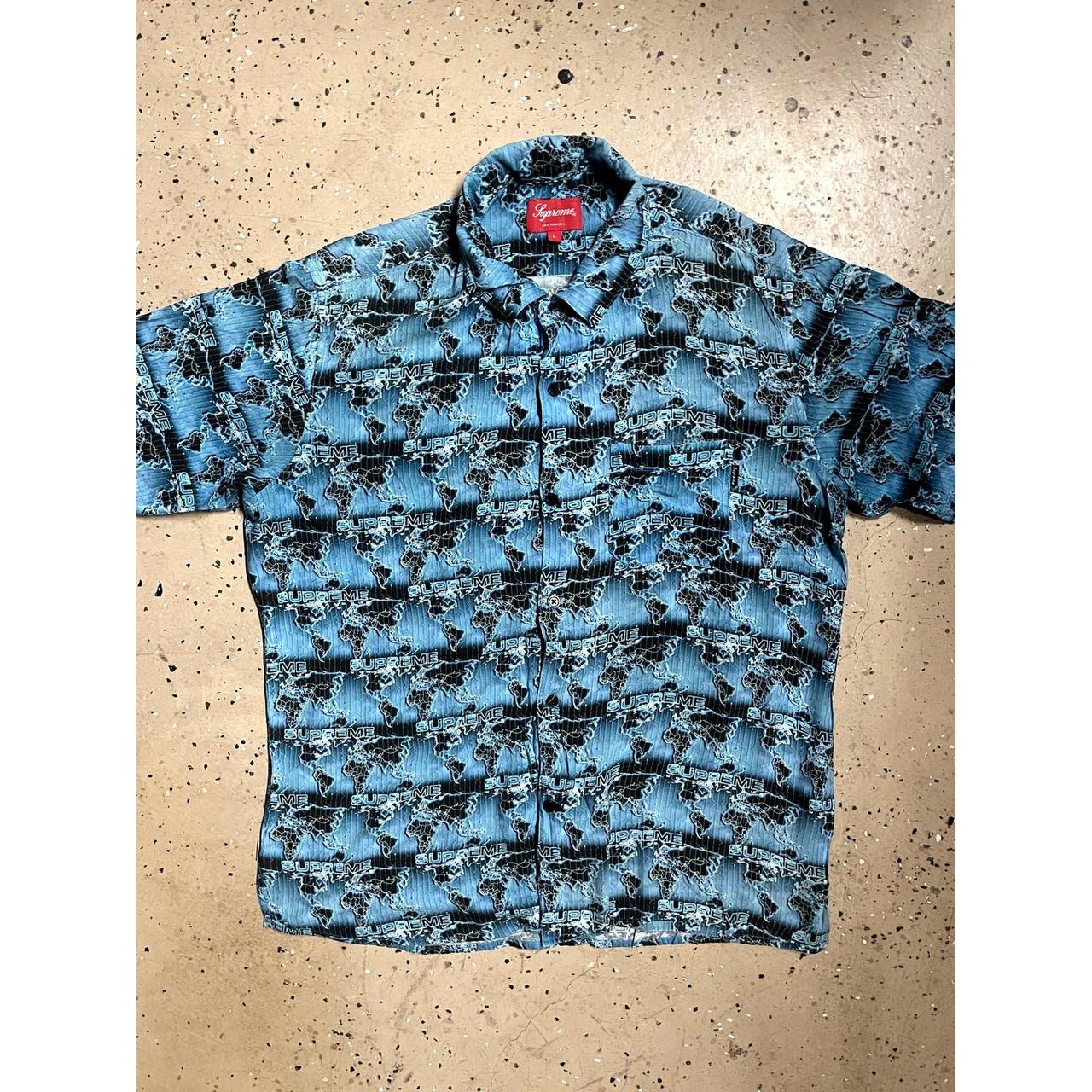 Supreme rayon-shirt - Depop