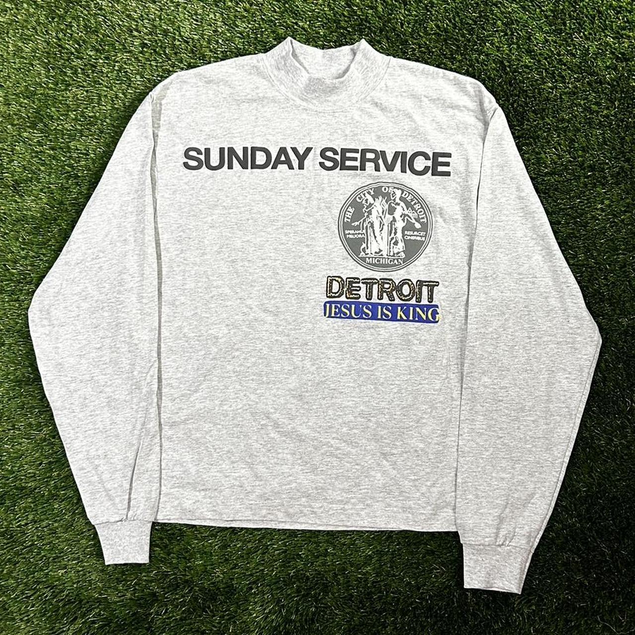 Kanye west Sunday service Jesus is king Detroit long... - Depop