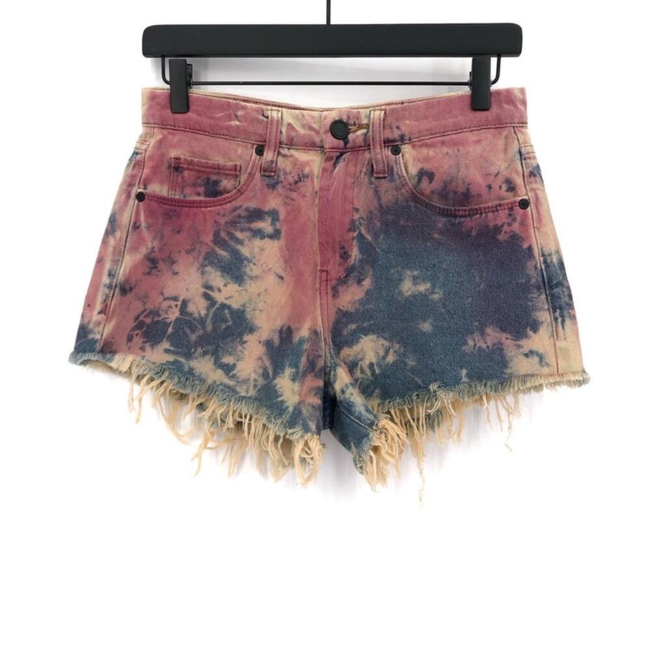 BLANK NYC The Barrow Tie Dye Denim Jean Short