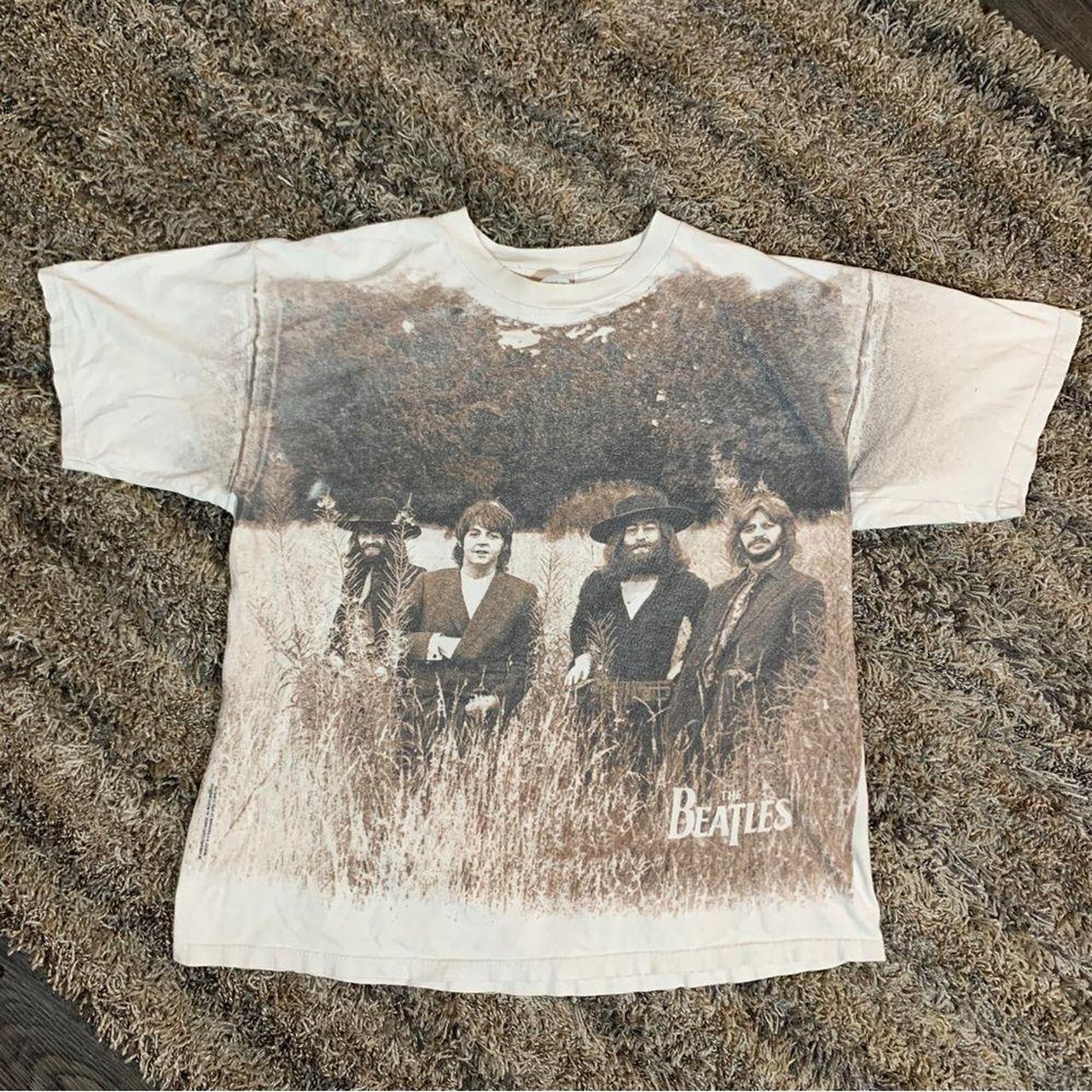 Vintage The Beatles AOP Band Tee buy Shirt