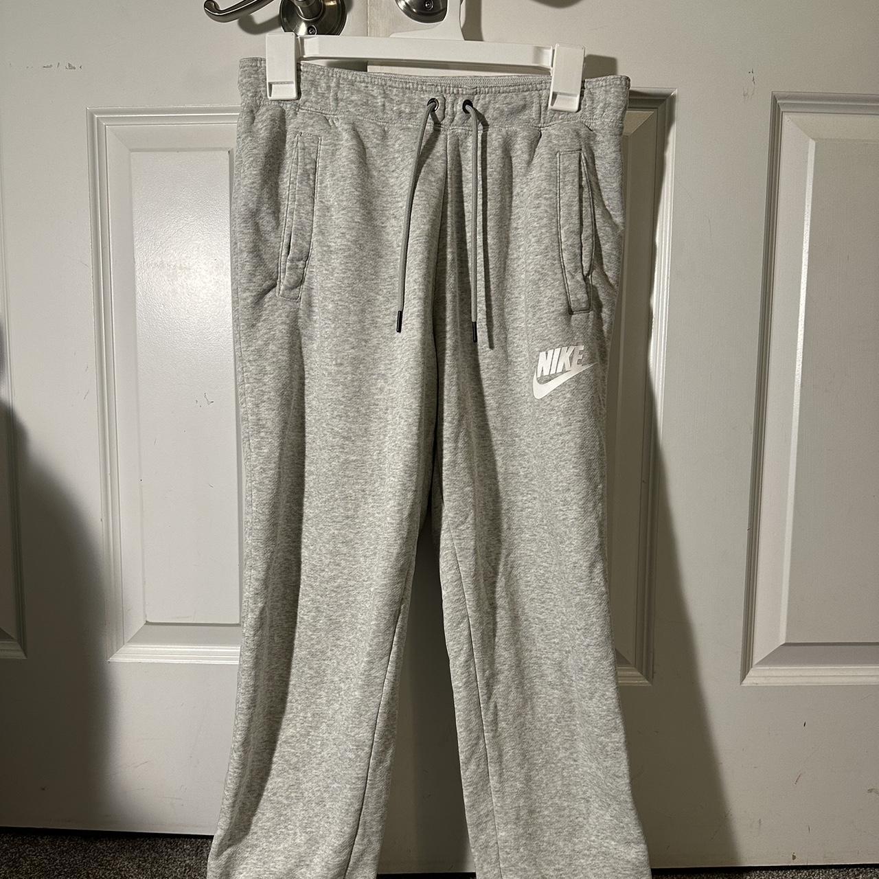 Small Nike Sweatpants Logo is NOT embroidered!... - Depop