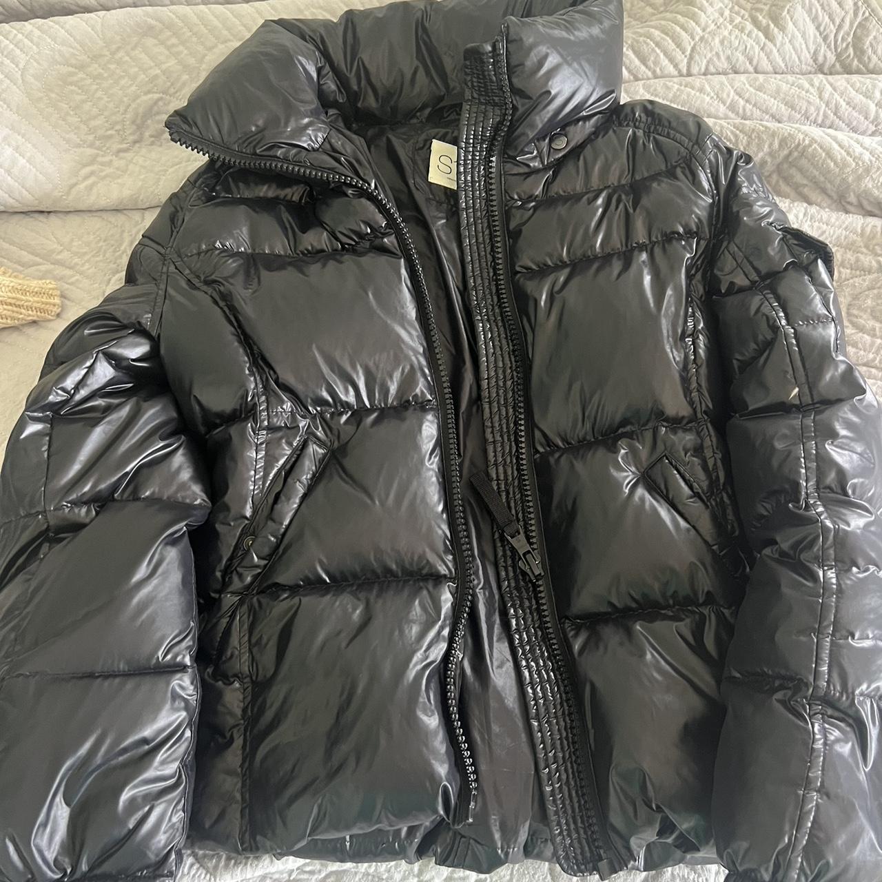 S13 black winter coat Size 14-13 girls Good conditions - Depop