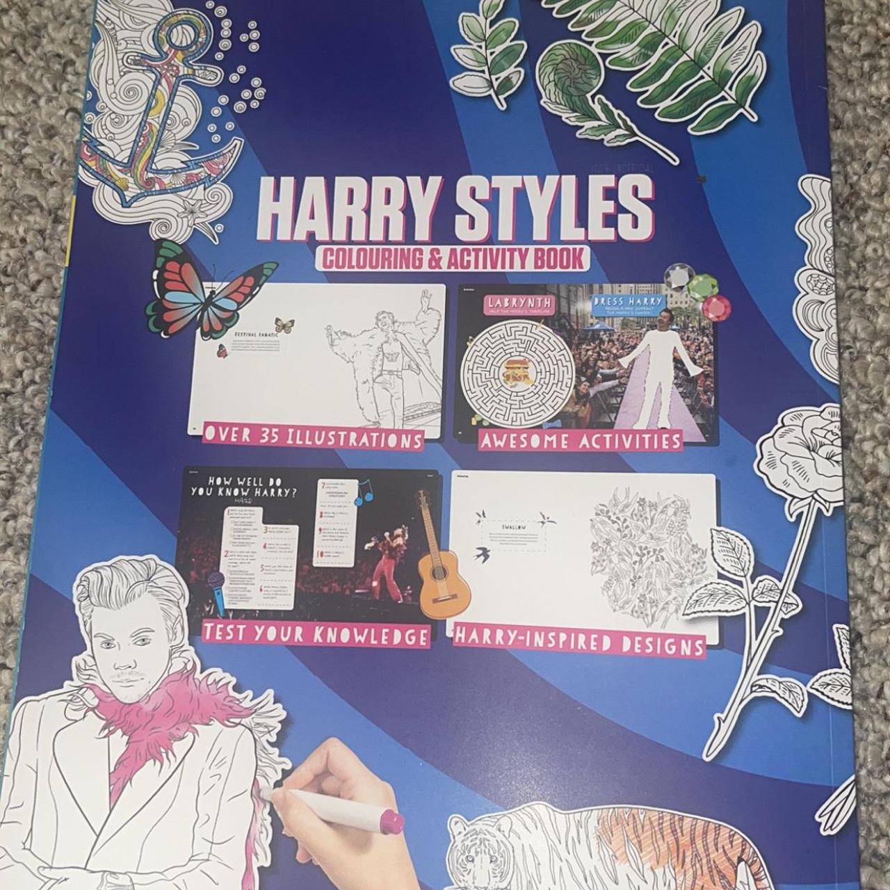 Harry styles coloring/ activity book brand new - Depop
