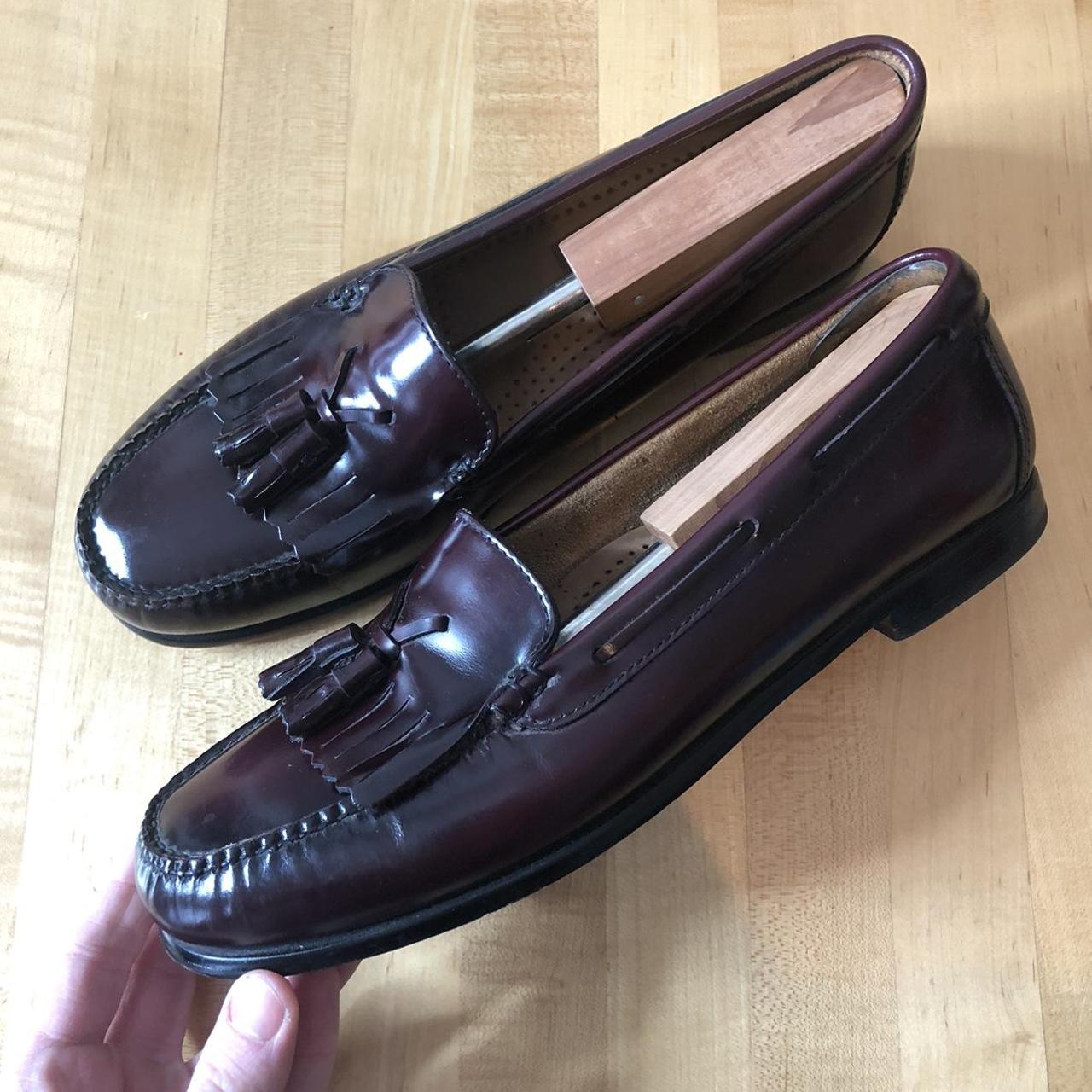 Men's Burgundy Loafers | Depop