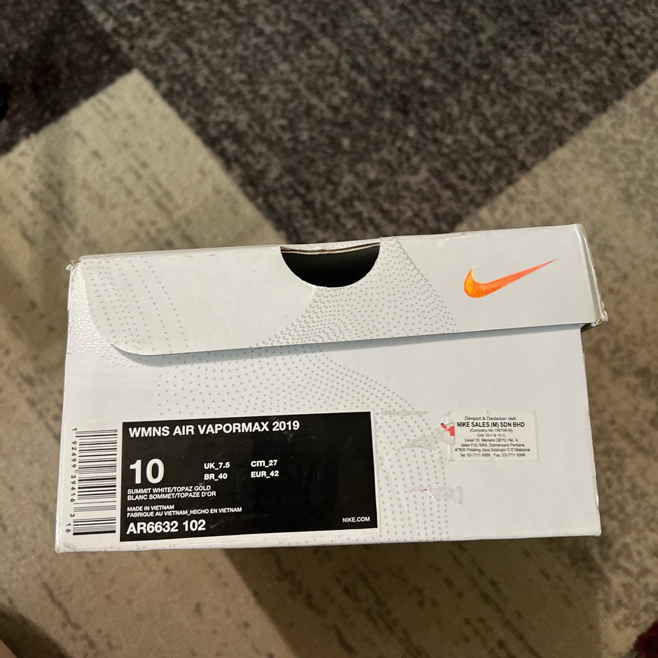 NIKE Air VaporMax ‘White Orange’ 2019 | SIZE: 10 |... - Depop