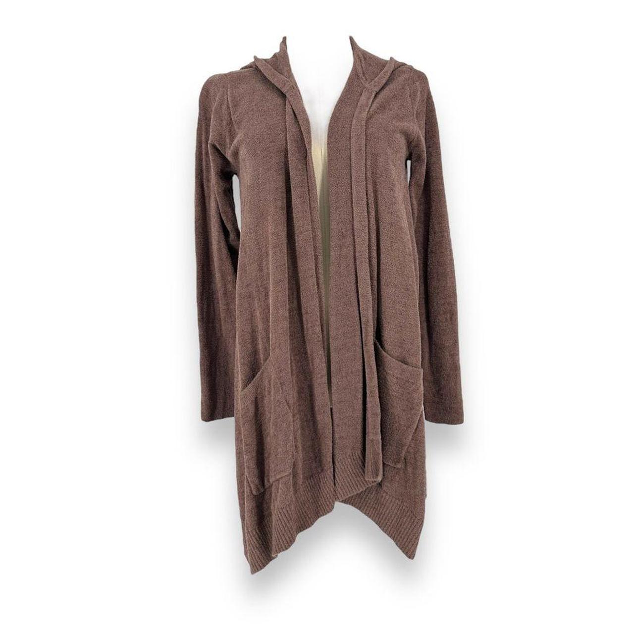 Barefoot dreams hooded cardigan hotsell