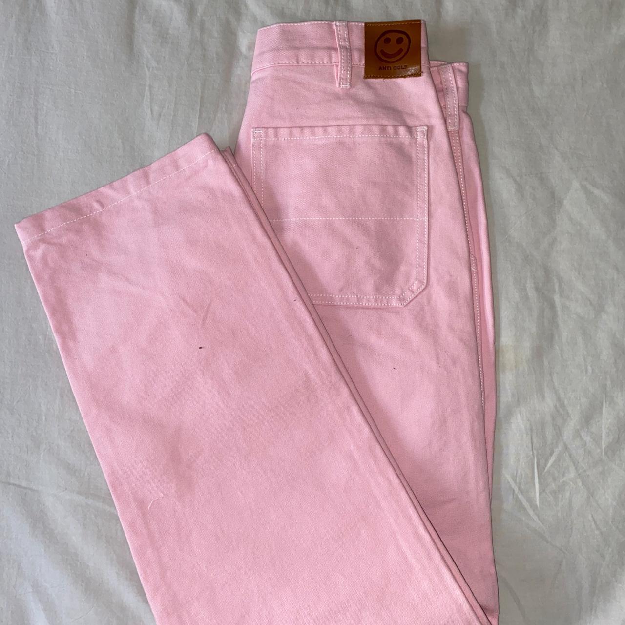 light pink Golf Wang canvas pants - never worn -... - Depop