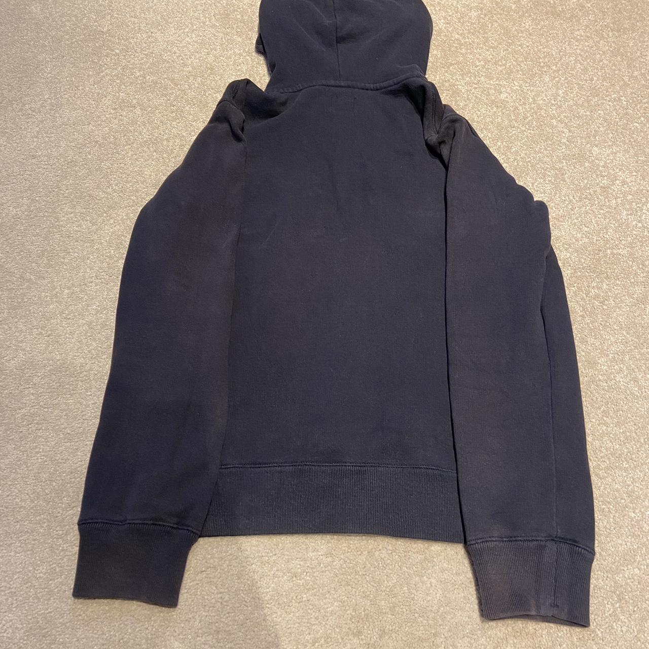 Navy Cp Company Goggle Jumper Size: Boys 12 100%... - Depop