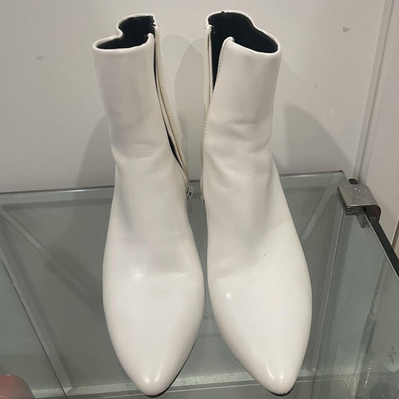 Christian siriano hotsell white boots