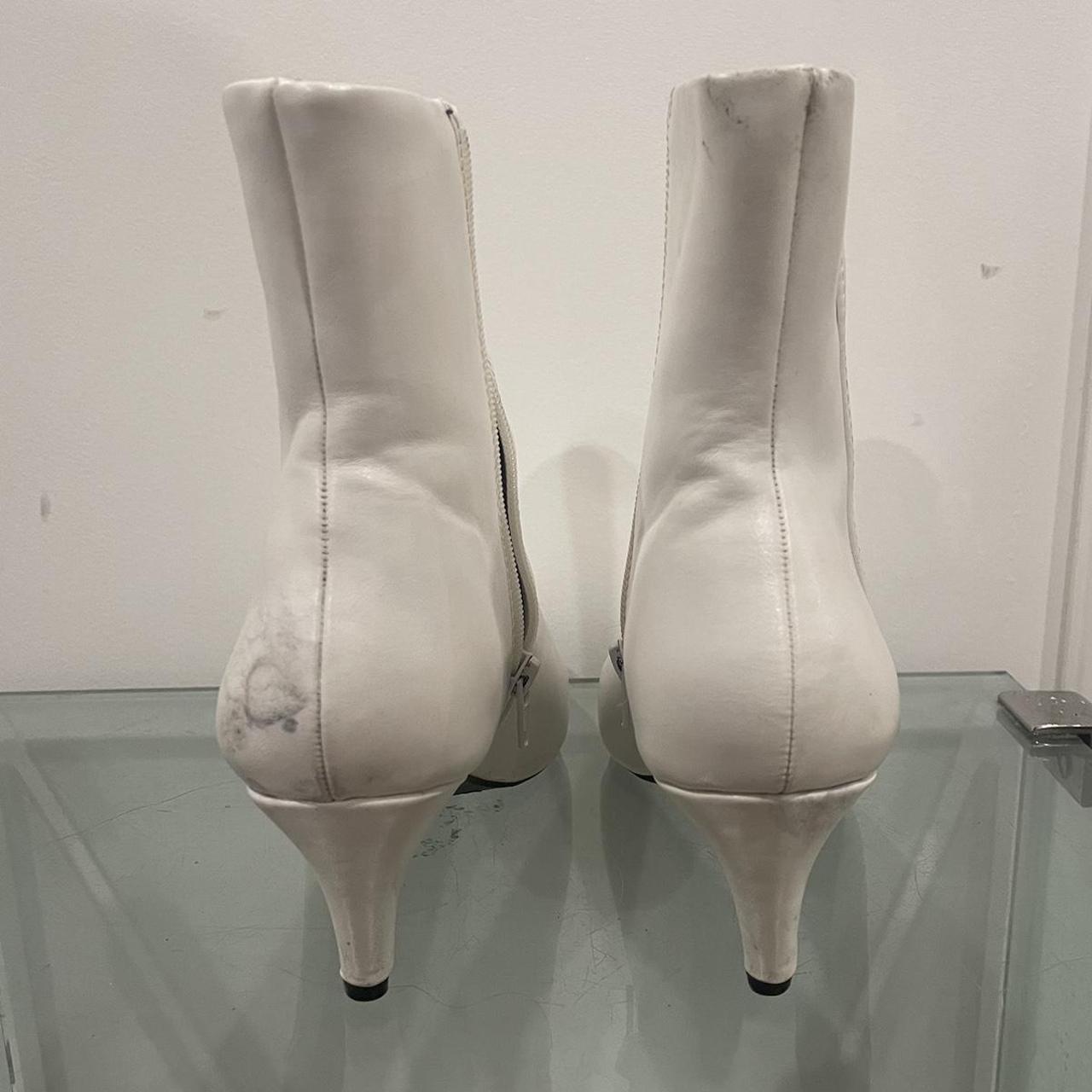 Christian siriano hotsell white boots