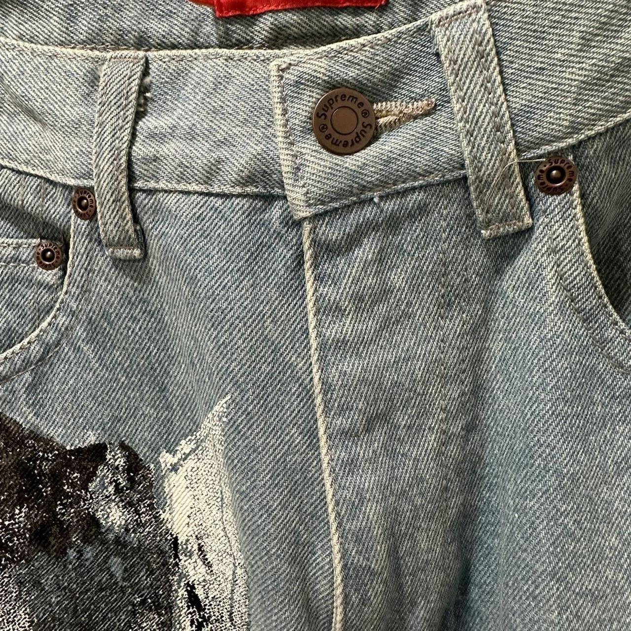 Supreme Nate Lowman Double Knee Painter Pants | Depop