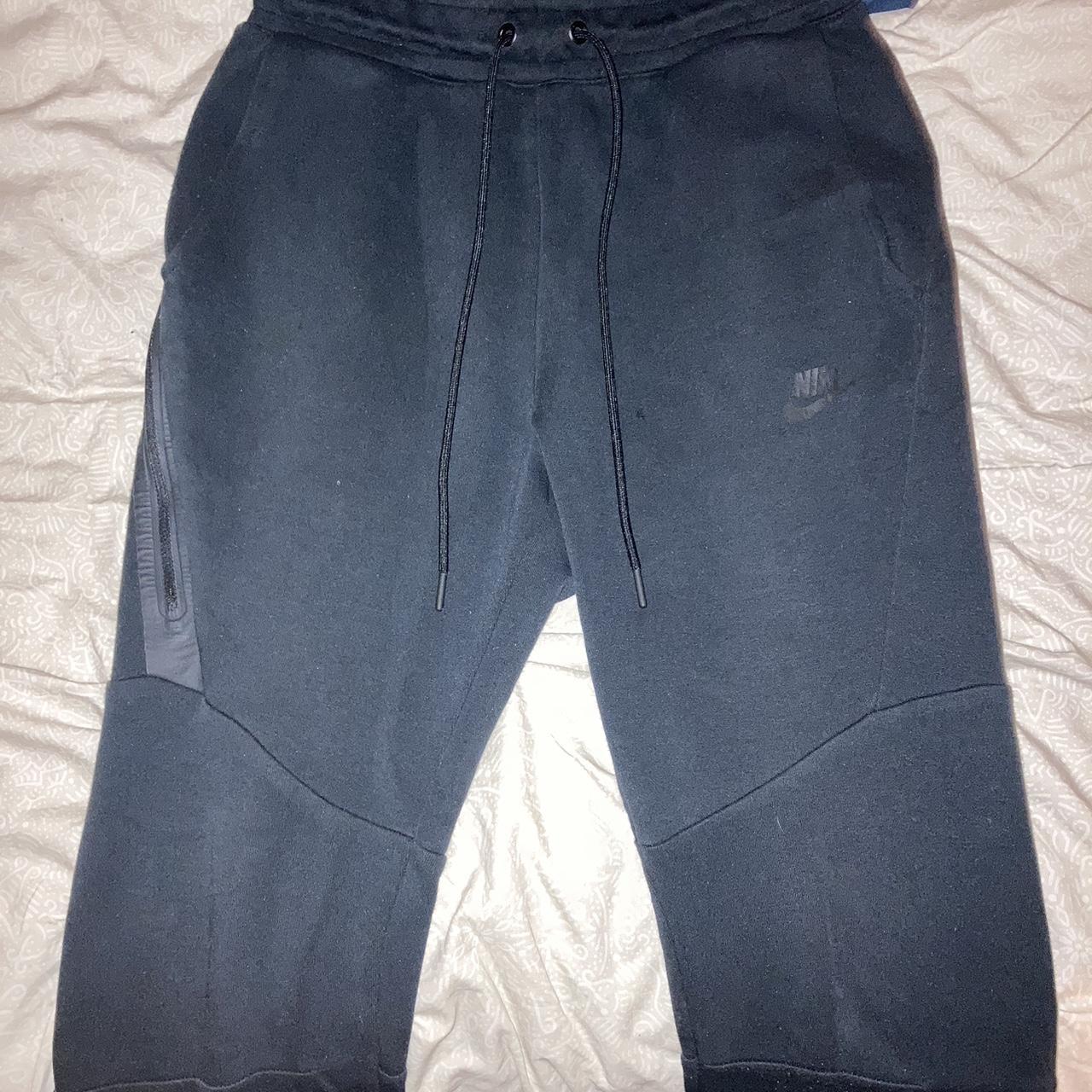 Nike Tech Fleece Joggers - Old Season Black Size... - Depop