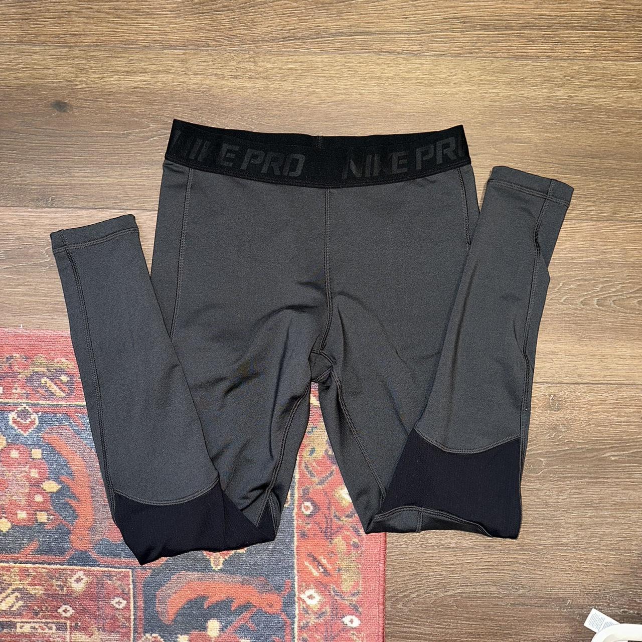 nike pro dry fit leggings - Depop