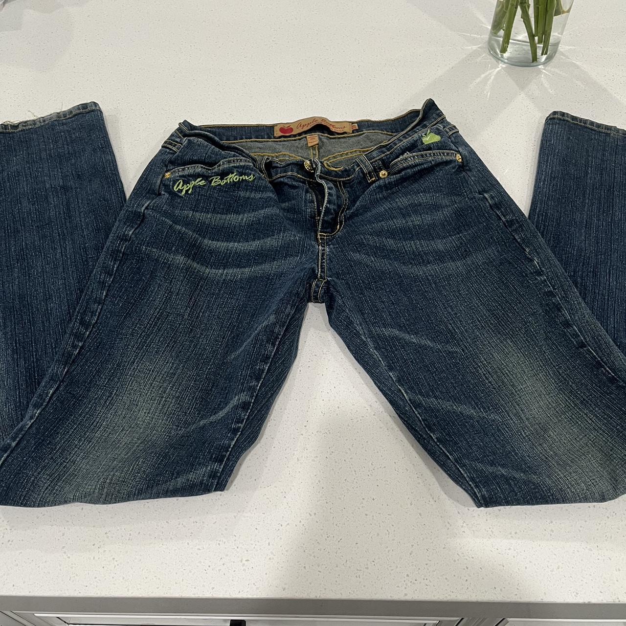 Apple Bottoms Women's Purple and Green Jeans (3)