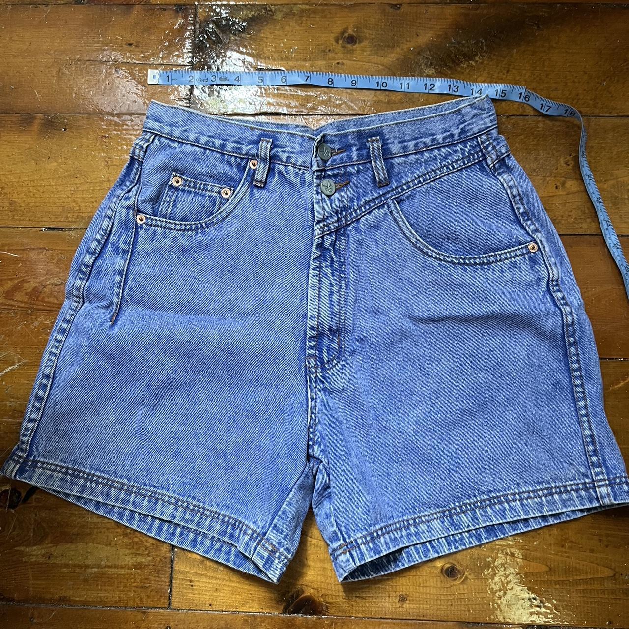 Calvin Klein Women's Blue Shorts Depop