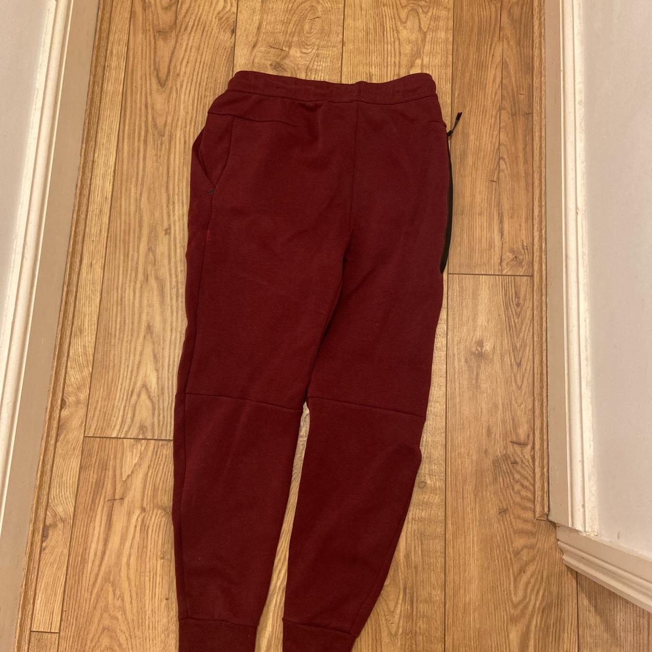 womens burgundy nike tracksuit