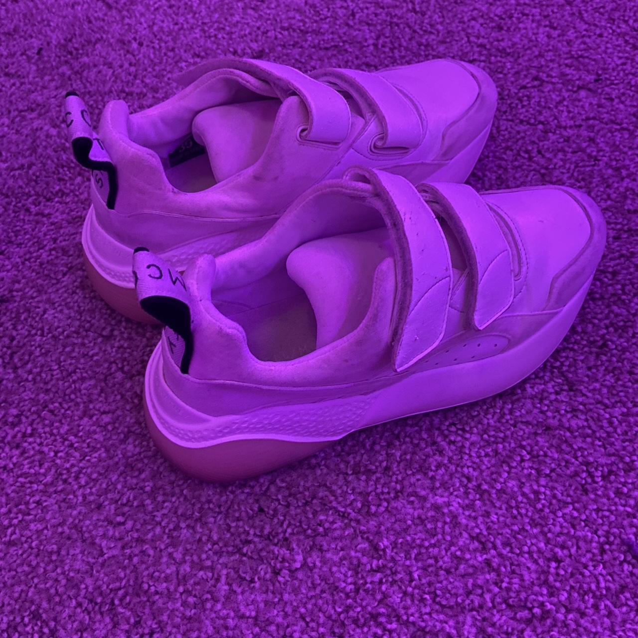 Cream and white Stella McCartney Eclypse... Depop