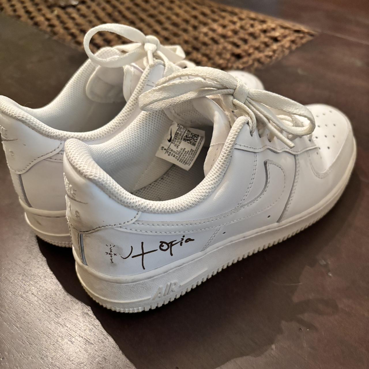 Travis Scott Women's Sneakers - White - US 8 – ca… - image 1