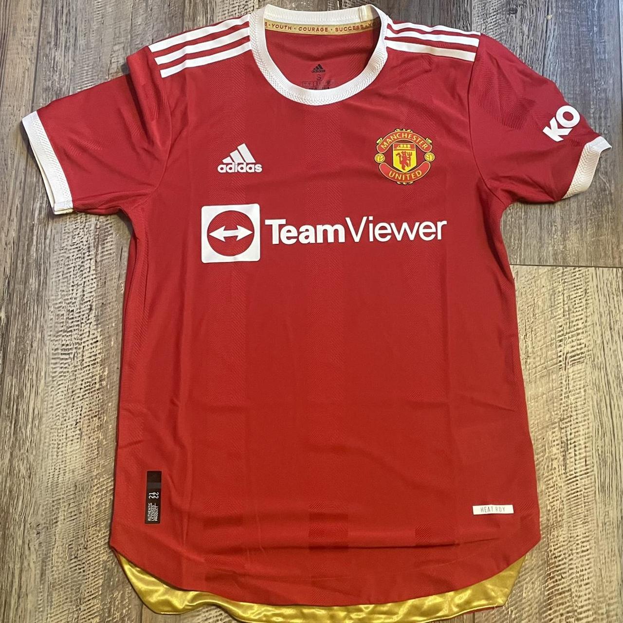 Adidas 2021-2022 Man Utd Authentic Home Shirt